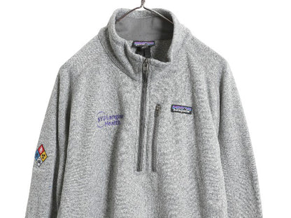 パタゴニア ベターセーター ハーフジップ メンズ XL 20年製 フリース セーター 裏起毛 プルオーバー ブルゾン カレッジ 刺繍 大きいサイズ