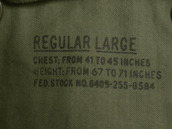 50s 米軍実物 US ARMY M-51 フィールド ジャケット LARGE REGULAR / 56年製 ヴィンテージ ミリタリー 軍物 初期 M51 ブルゾン ジャンパー