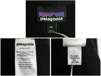  パタゴニア ベターセーター ベスト メンズ XXL / 19年製 フリース セーター 前開き フルジップ ハイネック 大きいサイズ 重ね着 ブラック