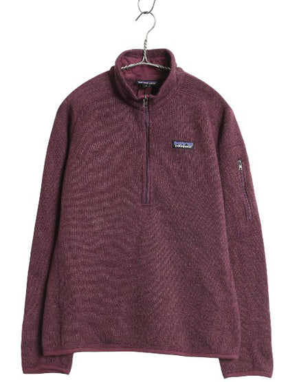 パタゴニア ベターセーター ハーフジップ レディース M / 19年製 アウトドア 裏起毛 フリース セーター プルオーバー ジャケット ブルゾン