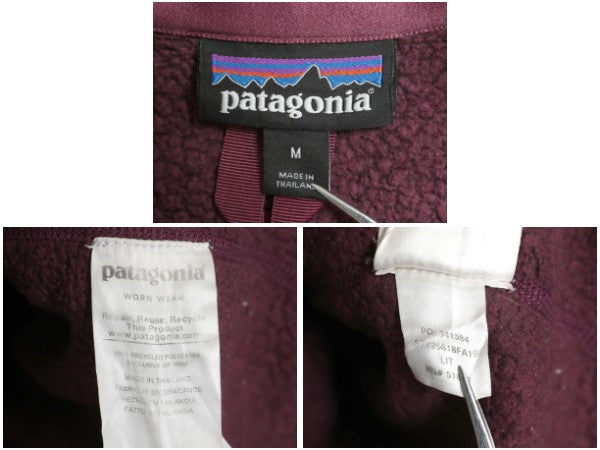 パタゴニア ベターセーター ハーフジップ レディース M / 19年製 アウトドア 裏起毛 フリース セーター プルオーバー ジャケット ブルゾン