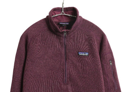 パタゴニア ベターセーター ハーフジップ レディース M / 19年製 アウトドア 裏起毛 フリース セーター プルオーバー ジャケット ブルゾン