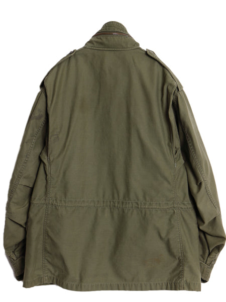 70s 米軍実物 US ARMY M-65 フィールド ジャケット MEDIUM REGULAR 程/ ヴィンテージ ミリタリー 3rd M65 ブラス 軍物 ブルゾン ジャンパー