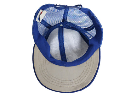 デッドストック 90s USA製 MLB オフィシャル メッツ メッシュ ベースボール キャップ フリーサイズ 帽子 オールド 大リーグ メジャーリーグ