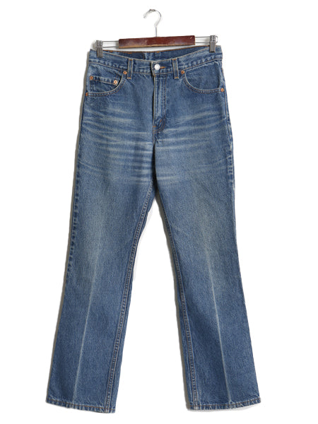90s USA製 リーバイス 517 ブーツカット デニム パンツ 30 31 / オールド ジーンズ ジーパン Gパン フレア ボトムス 赤タブ 鬼 ヒゲ アタリ