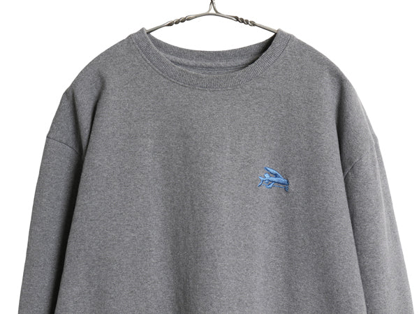 パタゴニア スモール フライング フィッシュ 刺繍 スウェット メンズ XXL / 18年製 クルーネック 裏起毛 トレーナー 大きいサイズ グレー