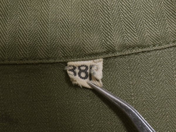 40s ★ 米軍実物 US ARMY M-43 ヘリンボーン ジャケット メンズ 38 / ヴィンテージ ミリタリー ユーティリティ HBT 13スター カバーオール
