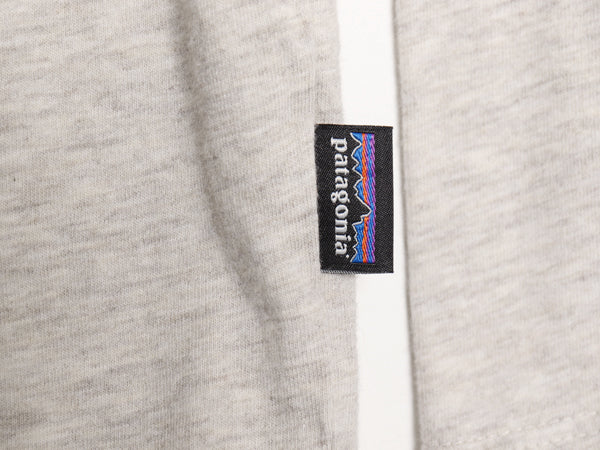 パタゴニア ヘンリーネック 長袖 Tシャツ メンズ L / 古着 20年製 ロンT オーガニック コットン カットソー インナー ロングスリーブ 無地