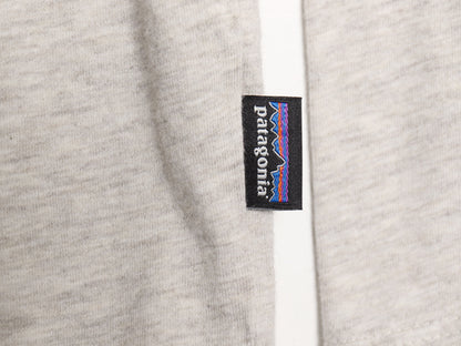 パタゴニア ヘンリーネック 長袖 Tシャツ メンズ L / 古着 20年製 ロンT オーガニック コットン カットソー インナー ロングスリーブ 無地