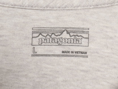 パタゴニア ヘンリーネック 長袖 Tシャツ メンズ L / 古着 20年製 ロンT オーガニック コットン カットソー インナー ロングスリーブ 無地