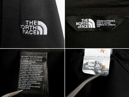 デッドストック US企画 ■ ノースフェイス ハイネック 長袖 Tシャツ 黒 レディース S / 新品 The North Face アウトドア ロンT ストレッチ