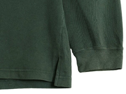 90s OLD GAP タートルネック 長袖 Tシャツ メンズ S / 90年代 オールド ギャップ ロンT ナンバリング ラガーシャツ 素材 ヘビーウェイト 緑