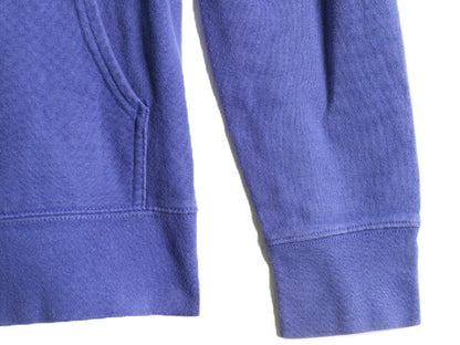 ■ ノースフェイス 2トーン プリント スウェット フード パーカー ( レディース M ) 古着 The North Face プルオーバー 裏起毛 パープル 紫