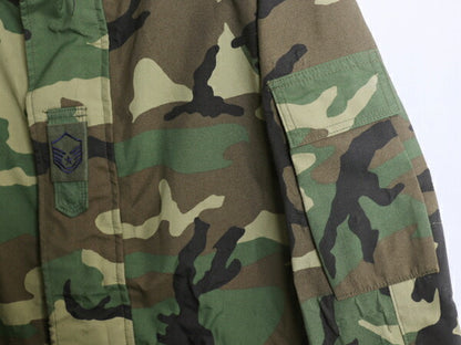 90s 米軍実物 US ARMY ECWCS ゴアテックス ウッドランドカモ 迷彩 ミリタリー ジャケット LARGE REGULAR オールド 96年製 1st GEN パーカー