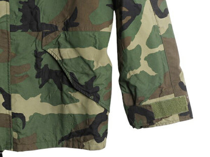 90s 米軍実物 US ARMY ECWCS ゴアテックス ウッドランドカモ 迷彩 ミリタリー ジャケット LARGE REGULAR オールド 96年製 1st GEN パーカー