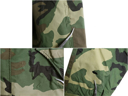 90s 米軍実物 US ARMY ECWCS ゴアテックス ウッドランドカモ 迷彩 ミリタリー ジャケット LARGE REGULAR オールド 96年製 1st GEN パーカー