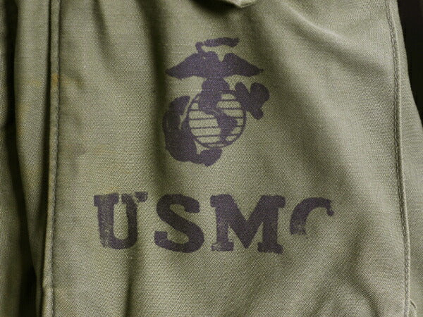 70s 80s 米軍実物 USMC M-65 フィールド ジャケット SMALL REGULAR 古着 ヴィンテージ ミリタリー マリンコープ ジャンパー 3rd ブラス M65
