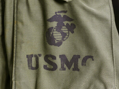 70s 80s 米軍実物 USMC M-65 フィールド ジャケット SMALL REGULAR 古着 ヴィンテージ ミリタリー マリンコープ ジャンパー 3rd ブラス M65