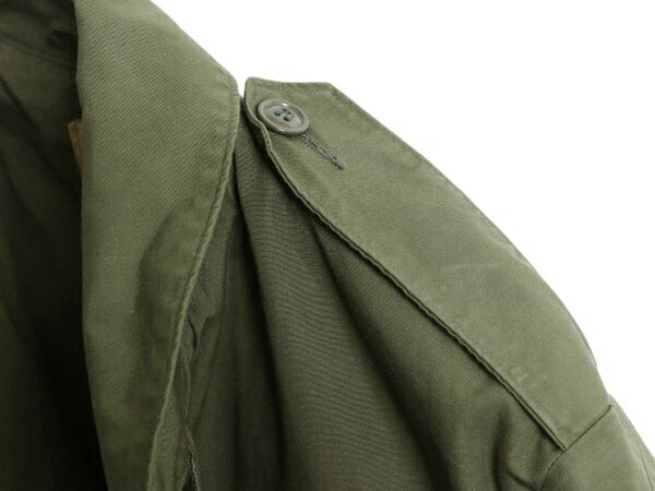 60s 米軍実物 USMC ポプリン レインコート 36L メンズ S 程/ 古着 ヴィンテージ ミリタリー マリンコープ 軍物 ダブルブレスト ロング 2200