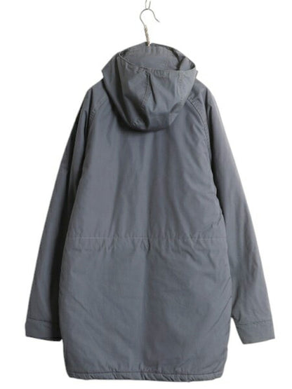 80s USA製 ウールリッチ 中綿 マウンテン パーカー ジャケット メンズ L ヴィンテージ WOOLRICH キルティング ライナー付き ハイネック 灰