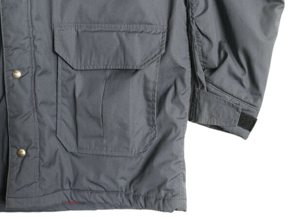 80s USA製 ウールリッチ 中綿 マウンテン パーカー ジャケット メンズ L ヴィンテージ WOOLRICH キルティング ライナー付き ハイネック 灰