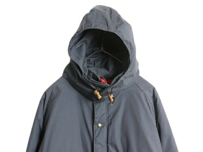 80s USA製 ウールリッチ 中綿 マウンテン パーカー ジャケット メンズ L ヴィンテージ WOOLRICH キルティング ライナー付き ハイネック 灰