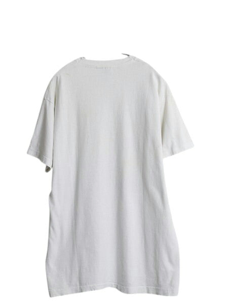 90s USA製 マンモス アート イラスト プリント 半袖 Tシャツ メンズ XL オールド シングルステッチ ヘビーウェイト 大きいサイズ アニマル
