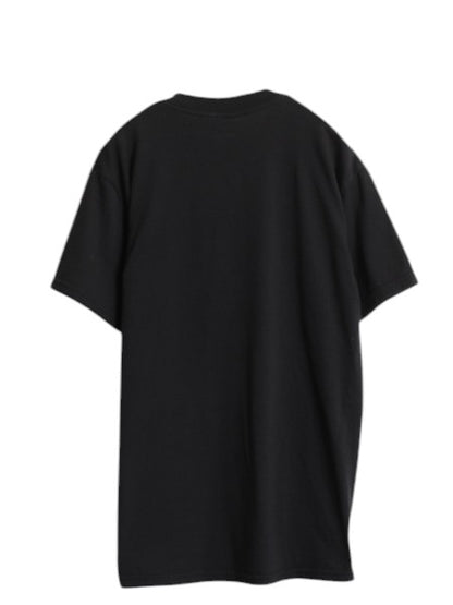 00s アメ車 アート イラスト プリント Tシャツ メンズ L オールド 旧車 自動車 グラフィック ピックアップ トラック カットソー  ブラック