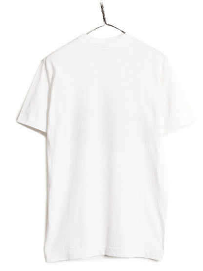 90s USA製 ユニバーサルスタジオ イラスト プリント 半袖 Tシャツ メンズ M 90年代 企業 オールド 当時物 シングルステッチ ヘビーウェイト