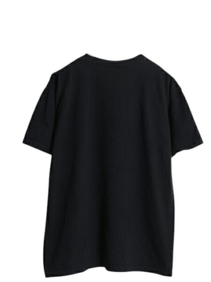 00s 人体の不思議展 イラスト プリント Tシャツ メンズ L オールド 人体骨格 スカル ドクロ 当時物 ヘビーウェイト グラフィック アート 黒