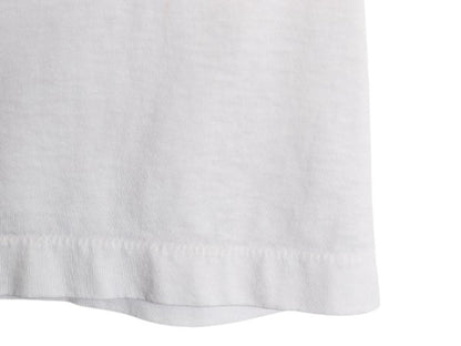 90s USA製 企業 ウシ キャラクター イラスト 両面 プリント Tシャツ メンズ XL / 古着 オールド アニマル アート シングルステッチ 大判 白