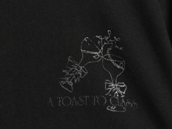 90s USA製 メッセージ アート イラスト プリント 半袖 Tシャツ メンズ XL オールド ワンポイント グラフィック カットソー 大きいサイズ 黒