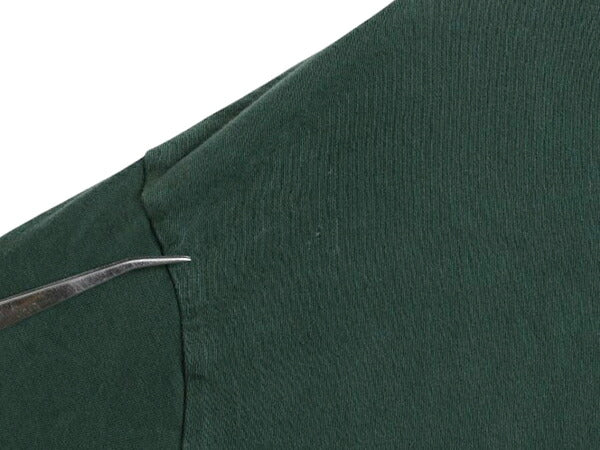 00s ジェイクルー ポケット付き 無地 半袖 Tシャツ メンズ L 古着 オールド ポケT コットン ヘビーウェイト カットソー シンプル グリーン