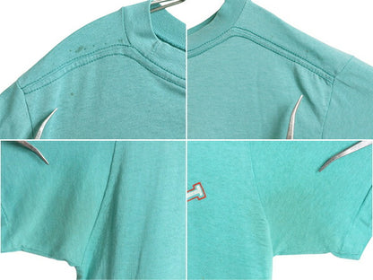 80s USA製 チャンピオン ドルフィンズ プリント Tシャツ メンズ XL 小さめ L / 古着 ヴィンテージ NFL アメフト マイアミ シングルステッチ