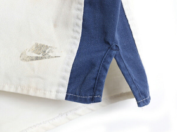 70s USA製 ナイキ トレーニング ショートパンツ メンズ レディース L ヴィンテージ オレンジタグ スウッシュ ワンポイント 短パン ショーツ