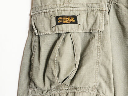 ラルフローレン カーゴ ショートパンツ メンズ 36 / 古着 ポロ POLO JEANS Co アーミー ショーツ 短パン ハーフパンツ M-65 リップストップ