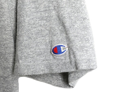 80s USA製 ■ チャンピオン 2段 カレッジ プリント 半袖 Tシャツ メンズ XXL / 80年代 Champion 88 12 霜降り シングルステッチ 杢 グレー