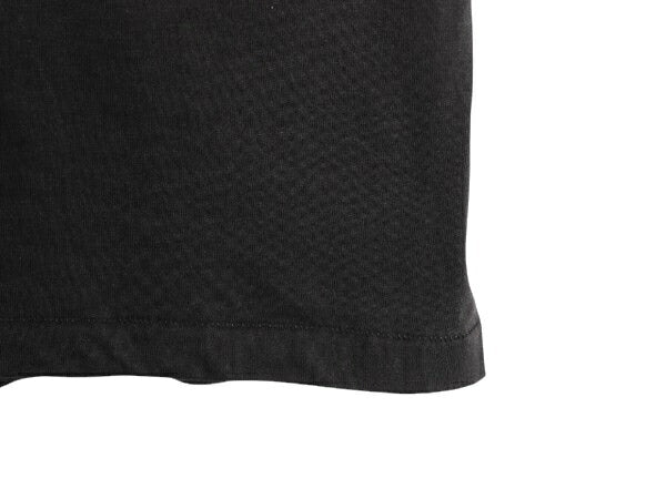 デッドストック 80s USA製 アンビル 無地 半袖 Tシャツ メンズ L 小さめ M 程 古着 ヴィンテージ カットソー シングルステッチ ブランク 黒