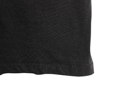 デッドストック 80s USA製 アンビル 無地 半袖 Tシャツ メンズ L 小さめ M 程 古着 ヴィンテージ カットソー シングルステッチ ブランク 黒