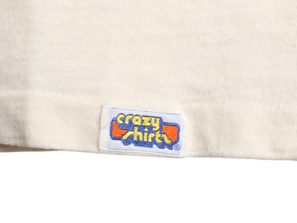 80s クリバンキャット イラスト 染込み プリント Tシャツ メンズ レディース M ヴィンテージ アニマル ネコ キャラクター シングルステッチ