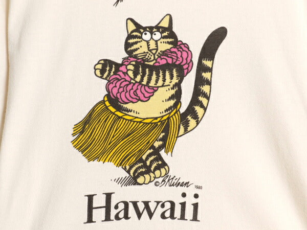 80s クリバンキャット イラスト 染込み プリント Tシャツ メンズ レディース M ヴィンテージ アニマル ネコ キャラクター シングルステッチ