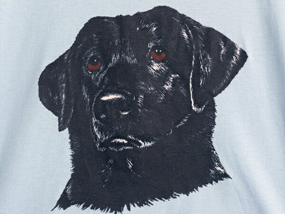 90s ドッグ アート イラスト プリント Tシャツ メンズ レディース XL 古着 オールド アニマル 犬 グラフィック キャラクター 大きいサイズ