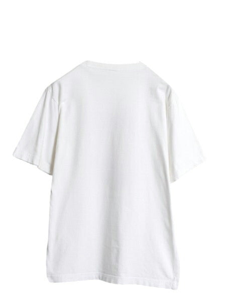 00s テングザル アート イラスト プリント 半袖 Tシャツ メンズ L / 古着 オールド アニマル グラフィック キャラクター 白 ヘビーウェイト