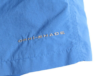 ■ コロンビア フィッシング ナイロン ショートパンツ メンズ L / 古着 Columbia スイム サーフ ショーツ 短パン 海パン PFG アウトドア 青