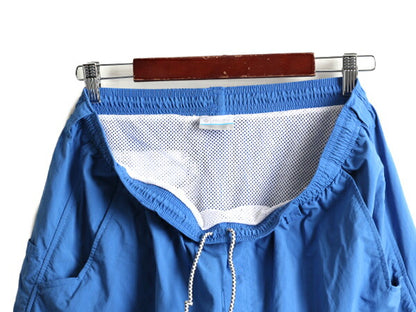 ■ コロンビア フィッシング ナイロン ショートパンツ メンズ L / 古着 Columbia スイム サーフ ショーツ 短パン 海パン PFG アウトドア 青