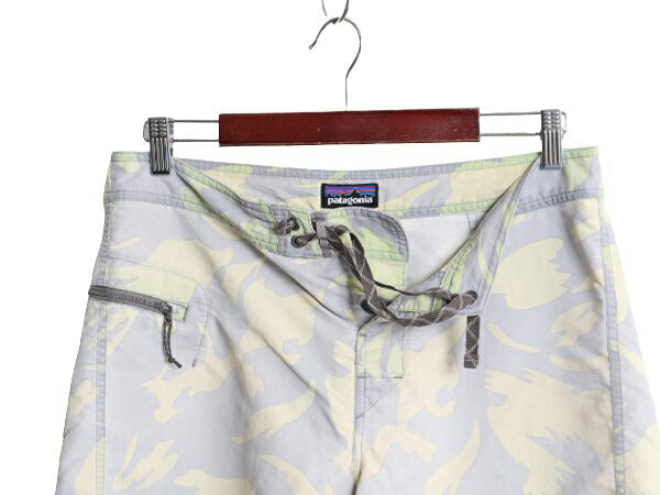 13年製 パタゴニア ウェーブ ファーラー ボード ショーツ メンズ 32 / Patagonia アウトドア ショートパンツ 短パン 海パン 水陸両用 総柄