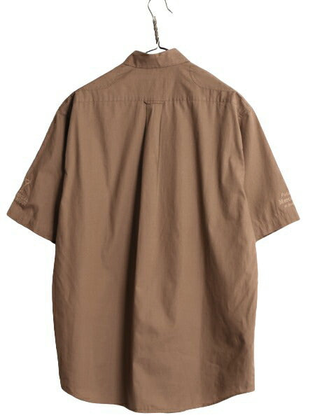 フィルソン 半袖 ボタンダウン シューティング シャツ メンズ M / FILSON アウトドア ハンティング 半袖シャツ ポケット付き コットン 薄手
