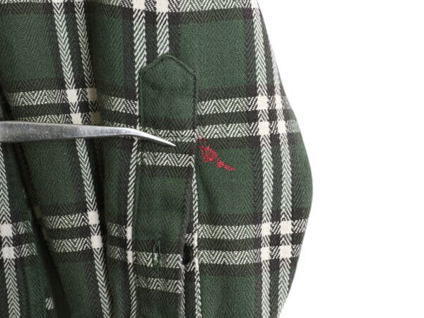 90s OLD GAP チェック ヘビー フランネル シャツ メンズ M / 古着 オールド ギャップ 長袖シャツ コットン ネル ポケット付き マルチカラー