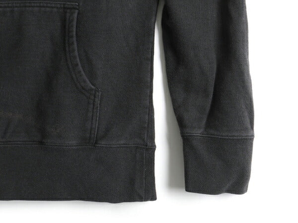 ■ ノースフェイス プリント スウェット フード パーカー ( レディース L ) The North Face アウトドア プルオーバー 裏起毛 黒 ブラック