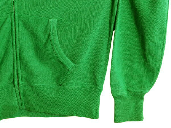 ポロ ラルフローレン フルジップ スウェット フード パーカー メンズ L トレーナー 裏起毛 Pロゴ サガラ ワッペン 刺繍 スエット グリーン